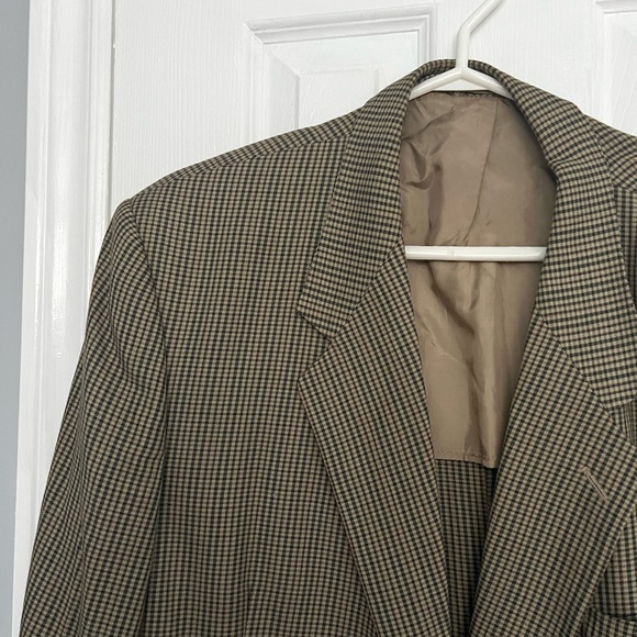 Plaid men’s oversized blazer - Picture 3 of 5